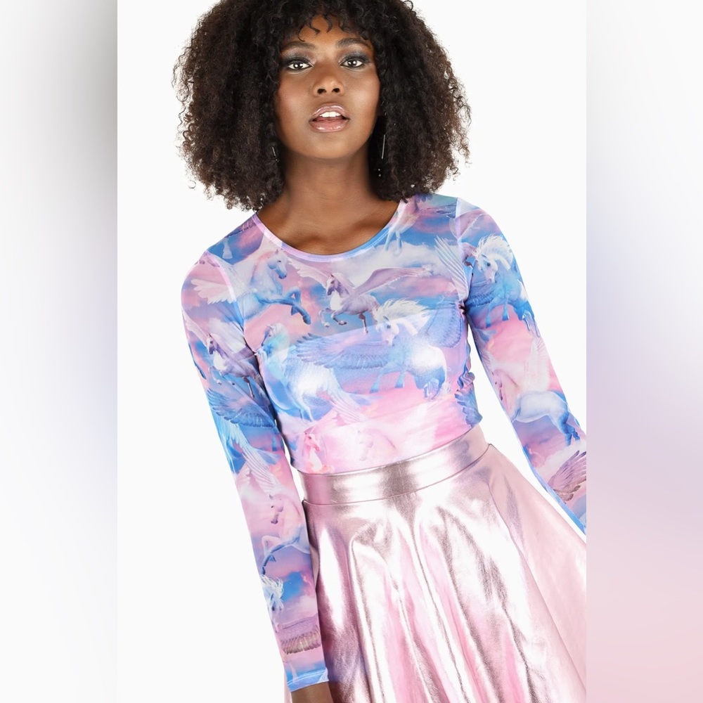 PEGASUS DREAMS SHEER TOP -
LIMITED Medium